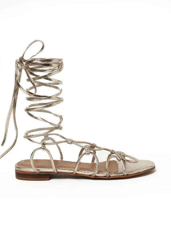 ييزو صنادل نسائية مسطحة بكعب مفتوح من الخلف - مريحة وسهلة الارتداء مع دعم حزام الظهر