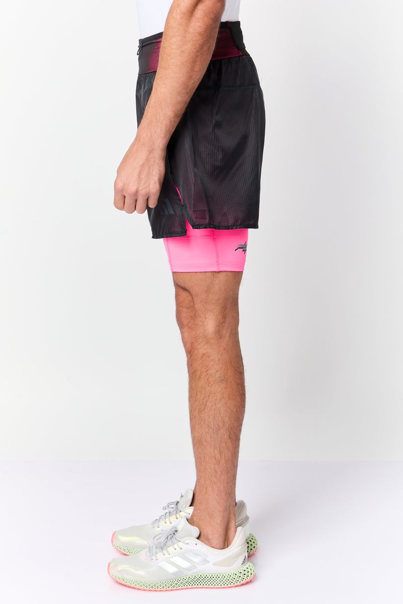 Adidas Men Sportswear Fit Brand Logo Training Shorts, Multicolor - Image 3