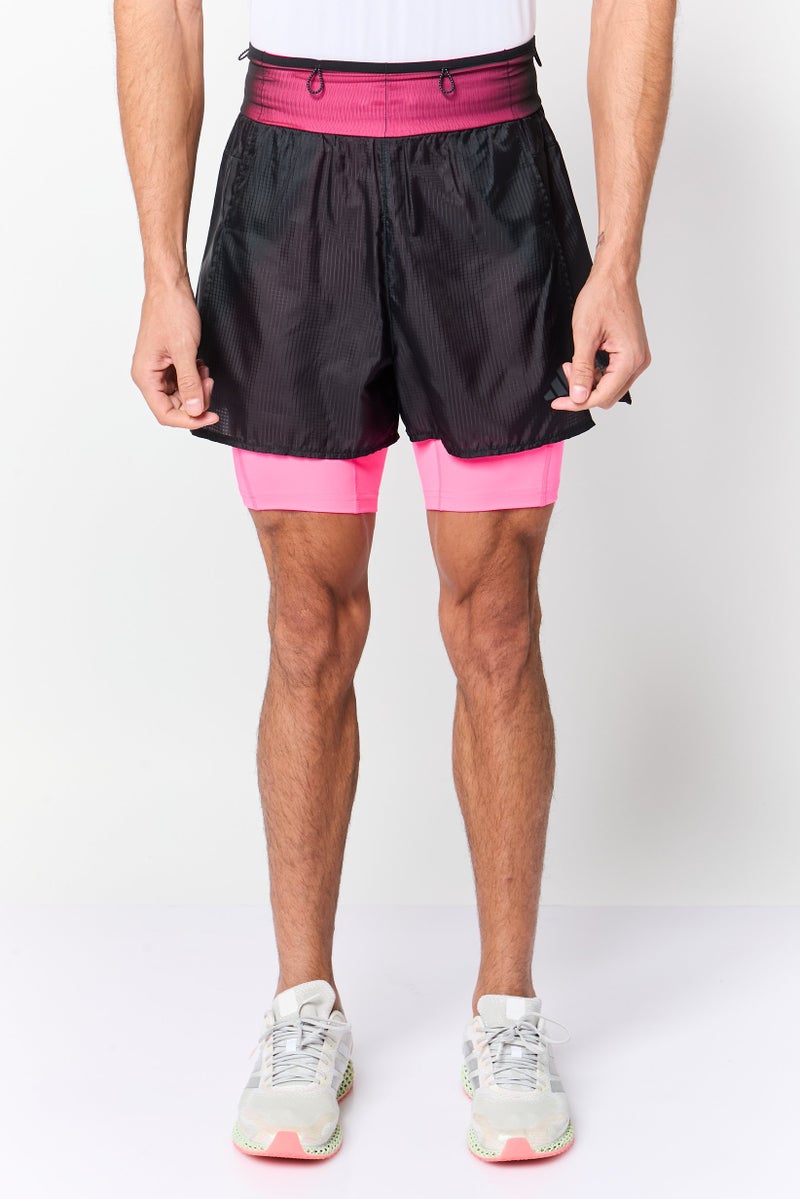 Adidas Men Sportswear Fit Brand Logo Training Shorts, Multicolor - Image 1