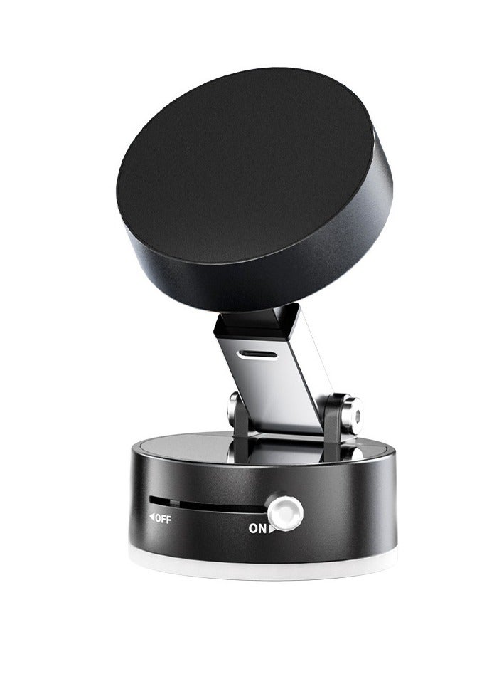 RinGinG Vacuum Suction Magnetic Car Phone Holder, Magnetic Car Phone Holder For Car Dashboard Truck Windshield Table Suitable For Tablets Smartphones Flat Universal Magnetic Kit - Image 5