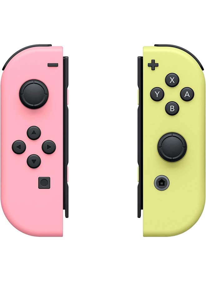 Nintendo Switch Joy-Con (L)/(R)  Pastel Pink / Pastel Yellow Controller - Image 3
