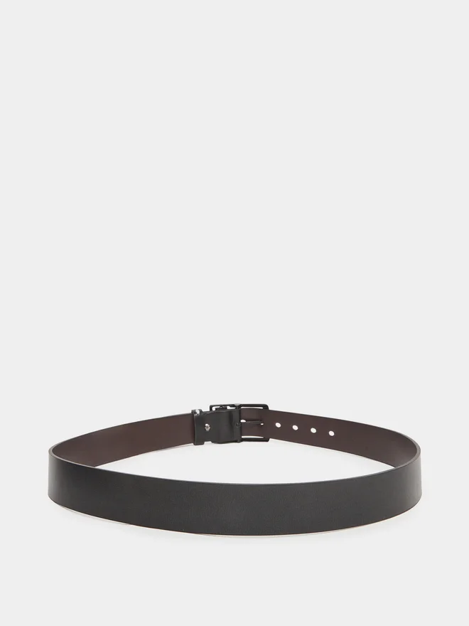 Styli  Styli Men Square Buckle Casual Belt for Men | Best Price UAE