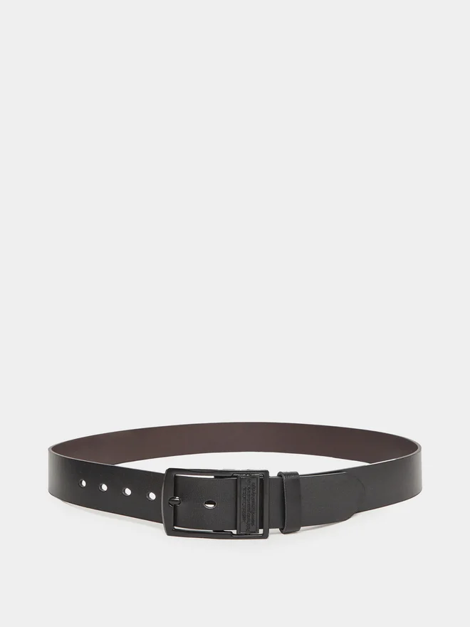 Styli  Styli Men Square Buckle Casual Belt for Men | Best Price UAE