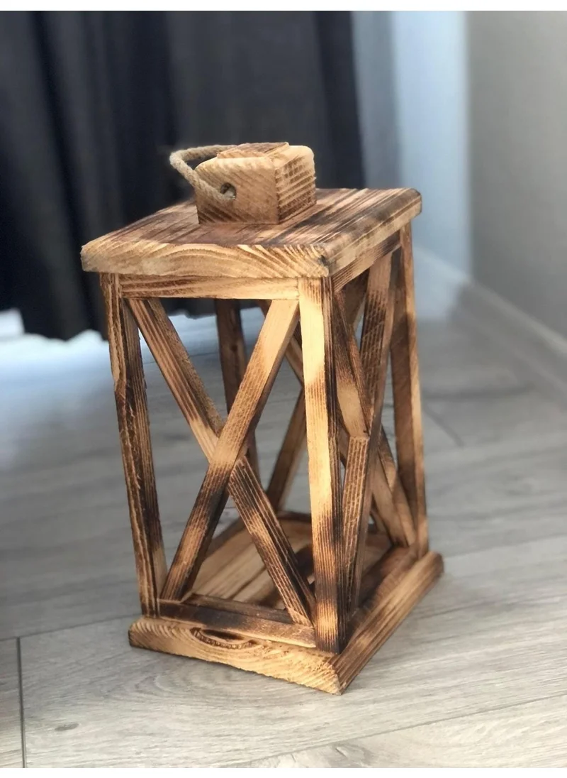 Ec Shop Decolove Decorative Wood Burning Lantern