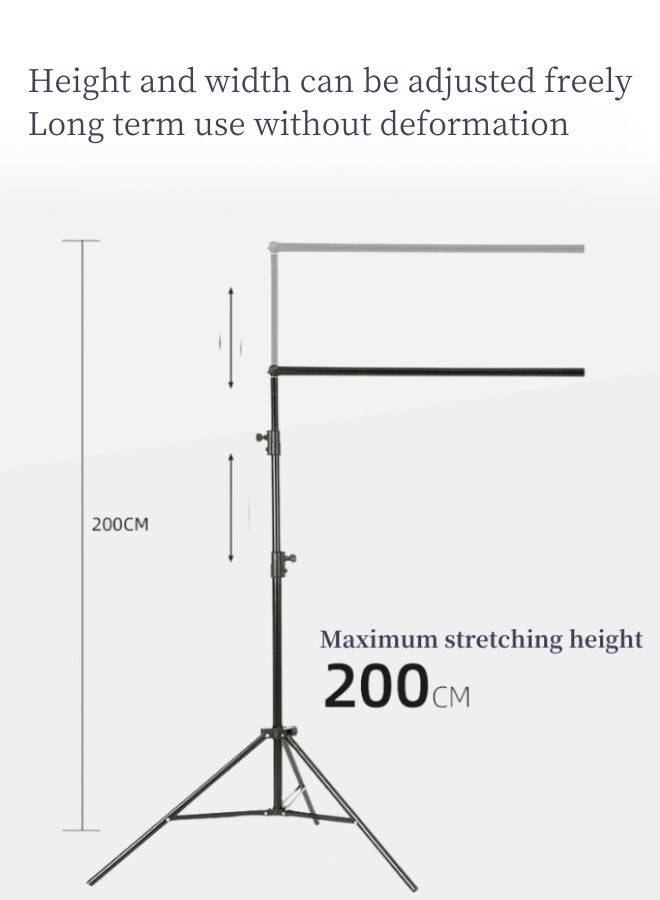 GoldenLike Projector Screen, Outdoor Indoor Projection Screen with Stand Legs and Carry Bag Portable Foldable Retractable Anti-Crease 16:9 HD 4K Movie Screen for Home Backyard Theater - Image 4