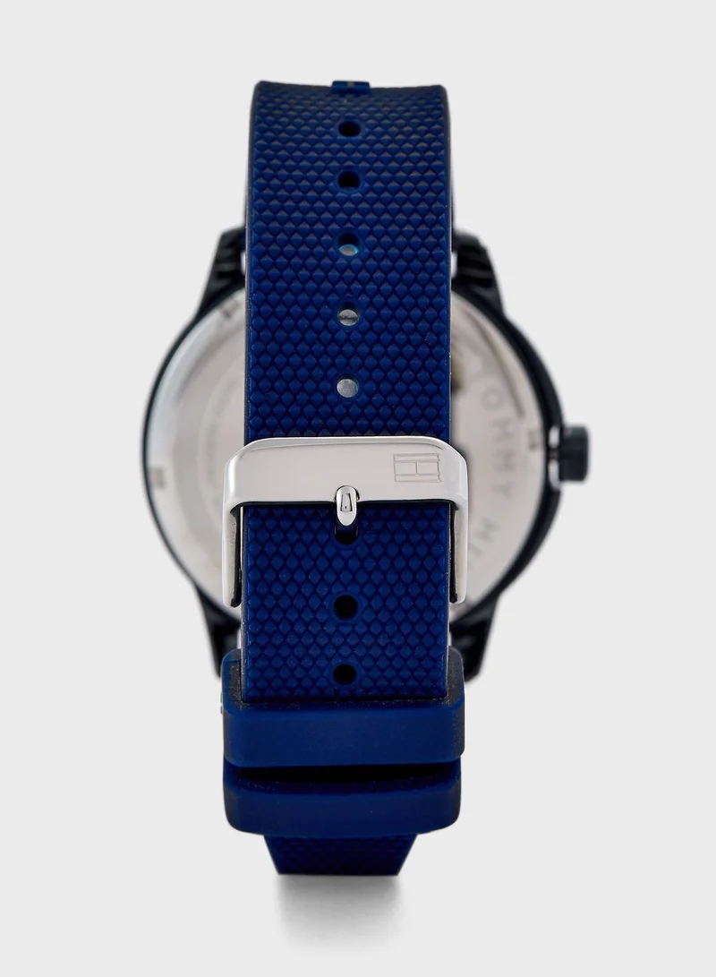 TOMMY HILFIGER 1791621 Silicone Strap Analog Watch