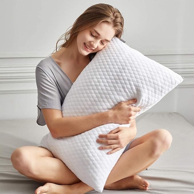 IDITRI EXPORT Memory Foam Pillow,Orthopedic Pillow for Neck Pain Cervical Contour Memory Foam Pillow,Orthopedic Pillow for Neck Pain,Orthopedic Contour Pillow Support (sf-05) - Image 1