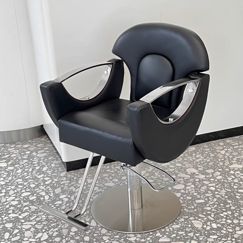 Barber Shop Dyeing Barber Chair Adjustable Internet Celebrity Hair Cutting Chair Hair Salon Dedicated High-End Salon Hair Salon Hair Chair Manufacturer - Image 5