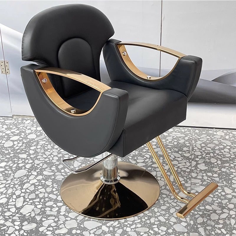 Barber Shop Dyeing Barber Chair Adjustable Internet Celebrity Hair Cutting Chair Hair Salon Dedicated High-End Salon Hair Salon Hair Chair Manufacturer - Image 3