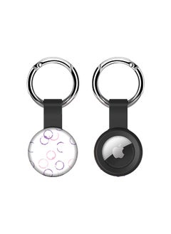 Airtag Case Metal Key Ring with Tough Case for Apple Airtag cover - Pretty Stains