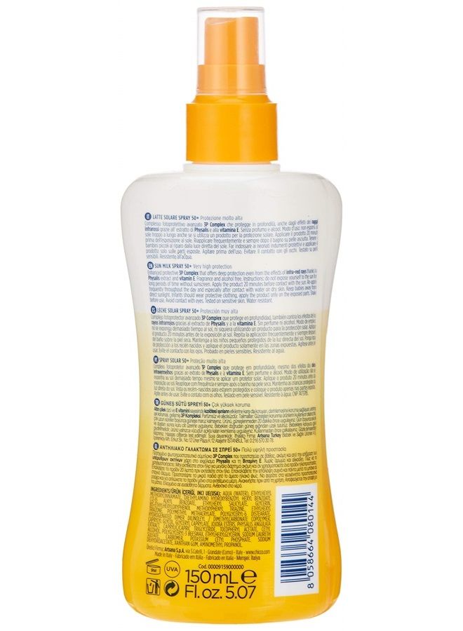 Chicco Sun Milk Spray SPF50 150ml - Image 2