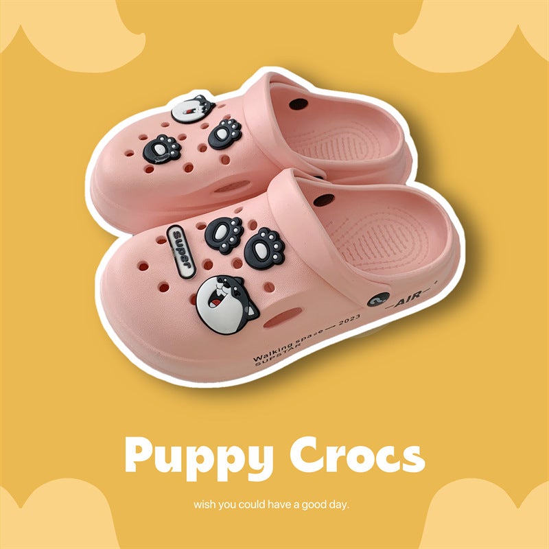 Children'S Cave Shoes Men'S And Women'S Large Children'S Summer 2024 Diy Wear Non-Slip Thick Bottom Beach Cute Sandals - Image 1
