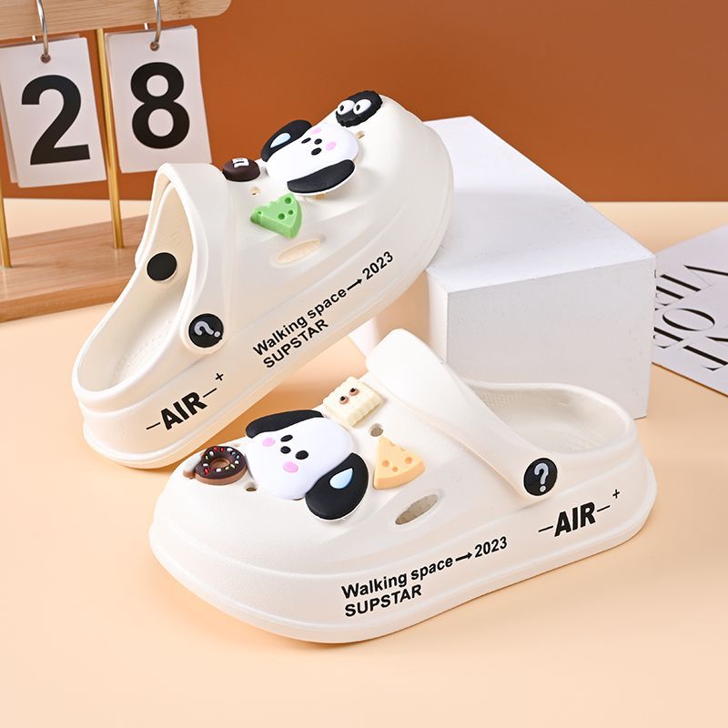 Children'S Cave Shoes Men'S And Women'S Large Children'S Summer 2024 Diy Wear Non-Slip Thick Bottom Beach Cute Sandals - Image 2