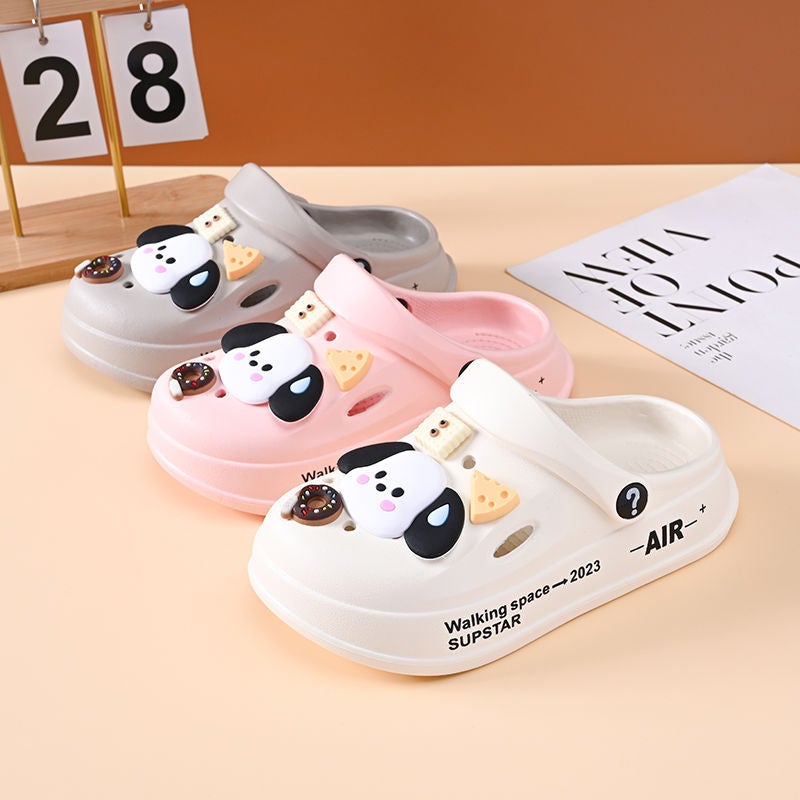 Children'S Cave Shoes Men'S And Women'S Large Children'S Summer 2024 Diy Wear Non-Slip Thick Bottom Beach Cute Sandals - Image 4