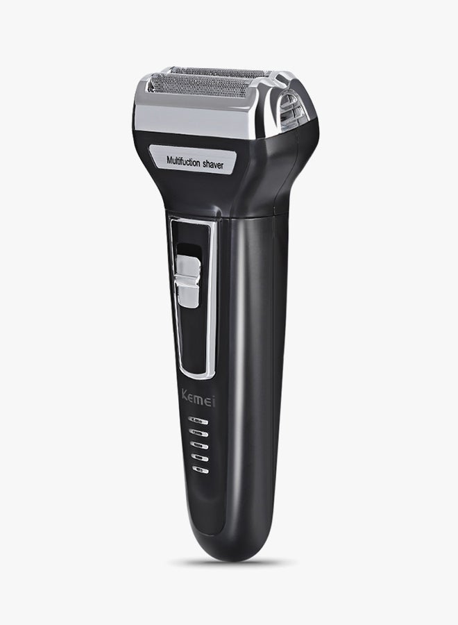 Kemei Electric Shaver KM - 6557 Black/Grey - Image 3