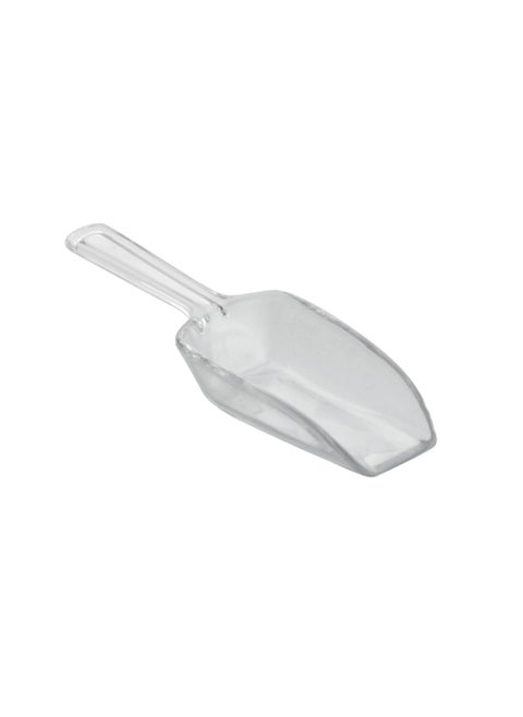 iDesign Plastic Scoop Measuring Cups – Set of 4, Multiple Sizes, Pet Food, Coffee Grounds, Versatile Scoop, Clear