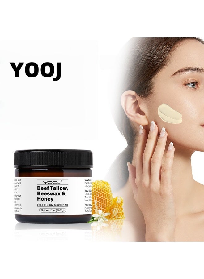 يوج كريم YOOJ المرطب بشمع العسل وشحم الخنزير، 56.7 غرام - Image 1