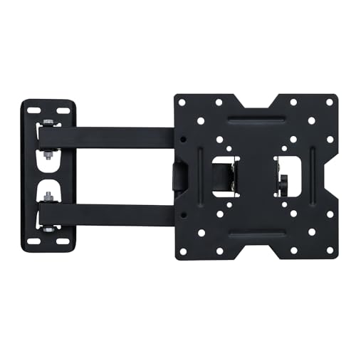 RISSACHI® Wall Mount Stand for 14–42 Inch LED TV, LCD, Monitor | Universal Adjustable Movable Rotatable Swivel TV Wall Bracket | Heavy Duty Space-Saving Stand - Image 1