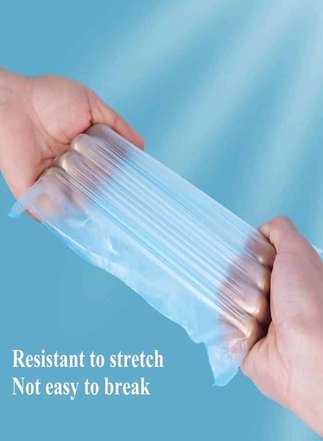 JILLICK 200 Pack Small Garbage Bags - White - Perfect for Desktop Trash Cans - Odorless - Image 4