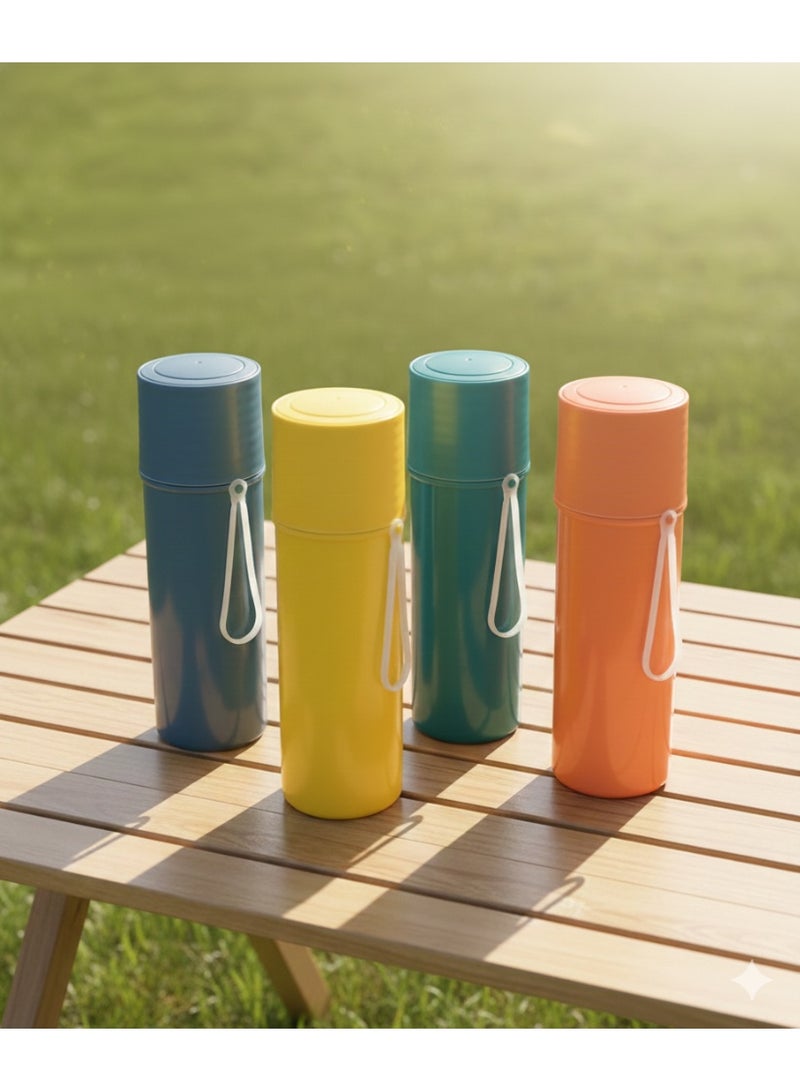 Portable toothbrush and toothpaste case - 4 color set.