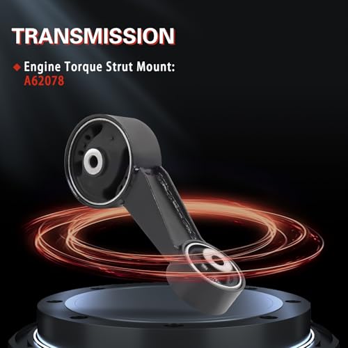 QRYIPPDM Engine Motor & Transmission Mount Compatible with 2005 2006 2007 Avalon 3.5L V6 Auto Set 4pc A4239HY A62036HY A62078 A4207 - Image 4