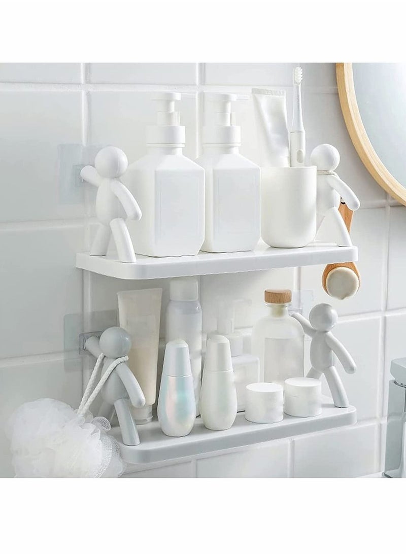 Storage Rack, Humanoid Floating Shelves, The Toilet Receive Shelf, Modern Decoration White Wall Shelves for Bathroom Kitchen Decorate - pzsku/Z581F09BD528AEC6864F0Z/45/_/1686307487/0778820d-f99c-4d69-ac4c-edf70f5ffe7f