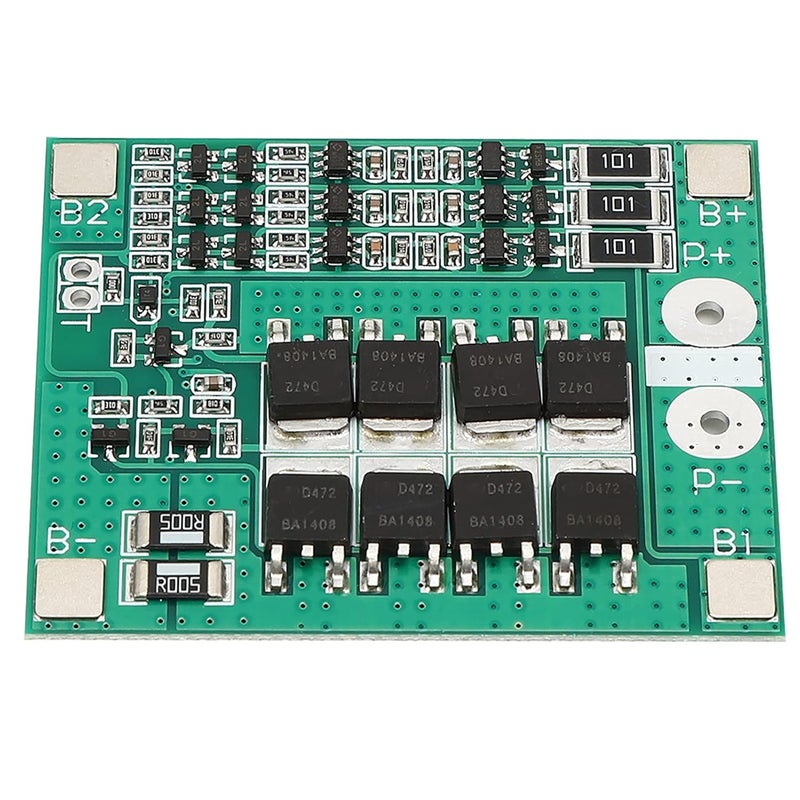 klarako Motor Thickened Integrated Controller Durable,3S 12V 40A Lithium Battery Protection Board BMS PCB Board with Balance Charging - Image 1