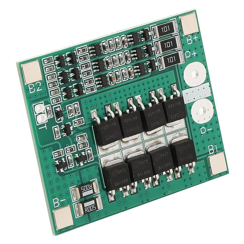 klarako Motor Thickened Integrated Controller Durable,3S 12V 40A Lithium Battery Protection Board BMS PCB Board with Balance Charging - Image 4