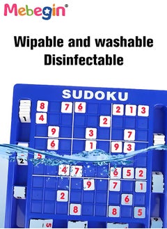 MEBEGIN Sudoku Board Game Included 81 Number Cubes, Fun Number Game, Creative Learning Math Games, Educational Toy for Kids Aged 3+, Easy for Storage and Carry Around, Ideal Gift For Kids, 25.1*23.9*1.8cm  - Image 4
