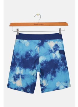 Volcom Kids Boy Tie Dye Board Short, Blue Combo  - Image 2