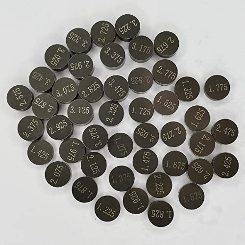 MUYIDP 46Pcs 7.48mm Valve Shims Kit for CRF KX RMZ YZ WR 250 F 250F Dirt Bikes - Image 1