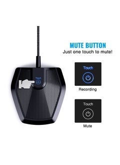 Y&D Conference USB Microphone, Omnidirectional Condenser PC Mic Enhanced Voice Pickup, for Video Conference, Recording, Skype, Online Class, Court Reporter, Plug & Play, Compatible with Mac Windows  - Image 2