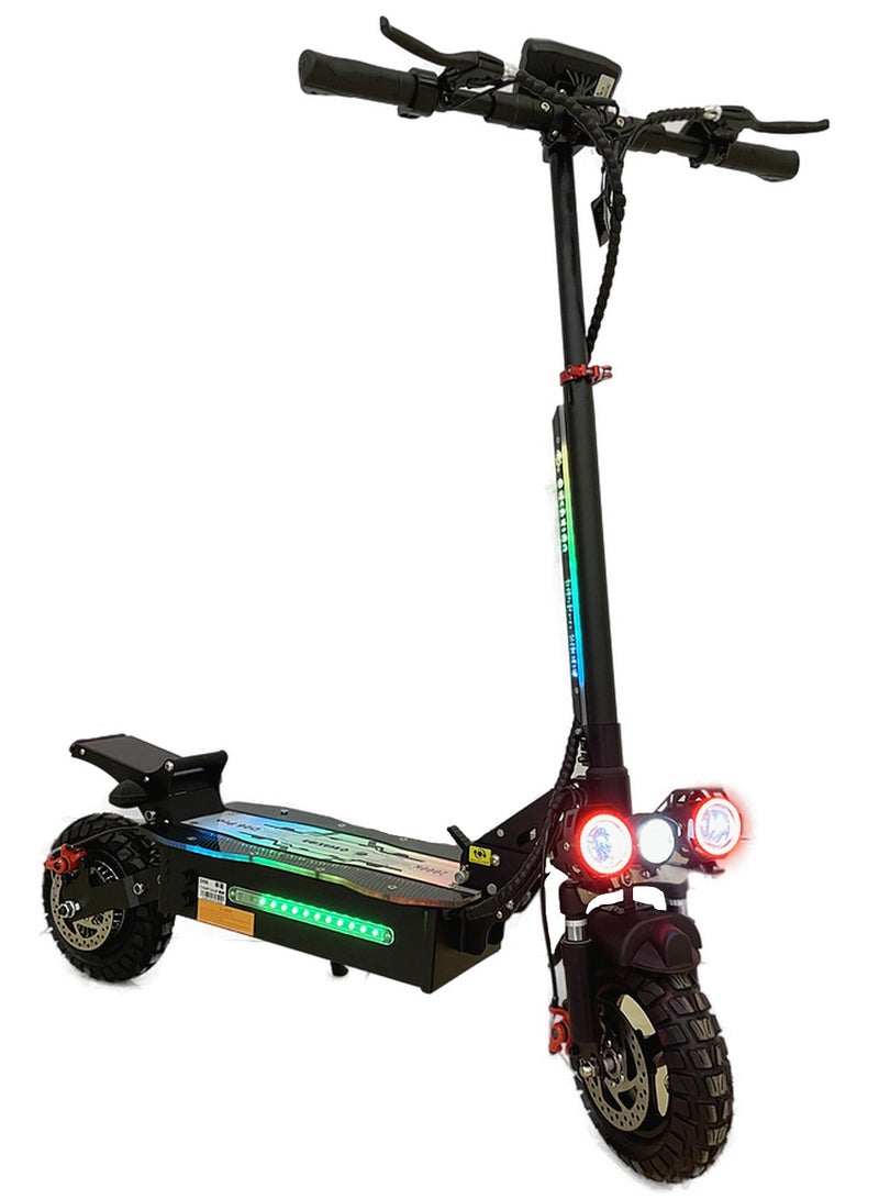 Chenxian CHENXIAN D06 Pro Scooter, 2000W Motor, 65km/h, 48V 13Ah Battery, Foldable, LCD Display, Disc Brakes, LED Lights, Max Load 150kg  - Image 1