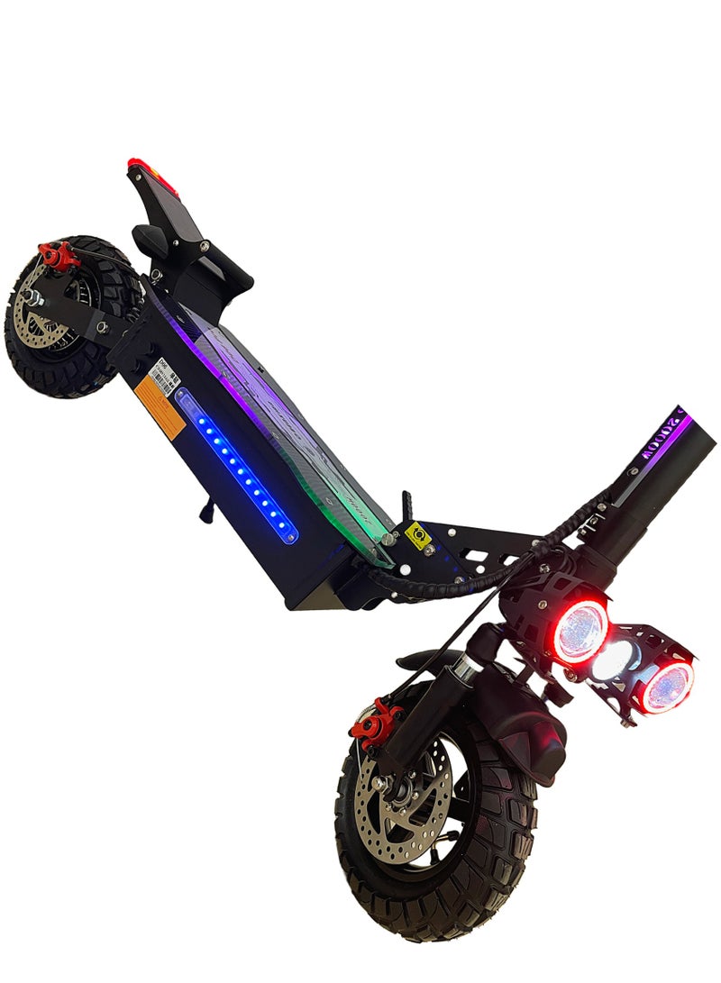 Chenxian CHENXIAN D06 Pro Scooter, 2000W Motor, 65km/h, 48V 13Ah Battery, Foldable, LCD Display, Disc Brakes, LED Lights, Max Load 150kg  - Image 2