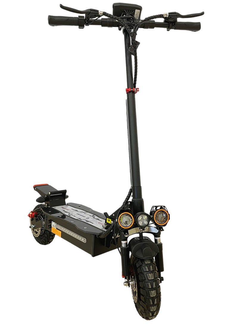 Chenxian CHENXIAN D06 Pro Scooter, 2000W Motor, 65km/h, 48V 13Ah Battery, Foldable, LCD Display, Disc Brakes, LED Lights, Max Load 150kg  - Image 3