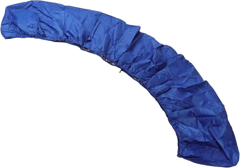 woobles Kayak Cover, Waterproof Thicken Oxford Cloth Kayak Canoe Cover with Annular Elastic Sunblock Shield for Outdoor Storage Fishing Boat/Canoe/SUP Paddle Board for Boat Length 11.5 to 13.1ft- - Image 3