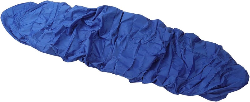 woobles Kayak Cover, Waterproof Thicken Oxford Cloth Kayak Canoe Cover with Annular Elastic Sunblock Shield for Outdoor Storage Fishing Boat/Canoe/SUP Paddle Board for Boat Length 11.5 to 13.1ft- - Image 1