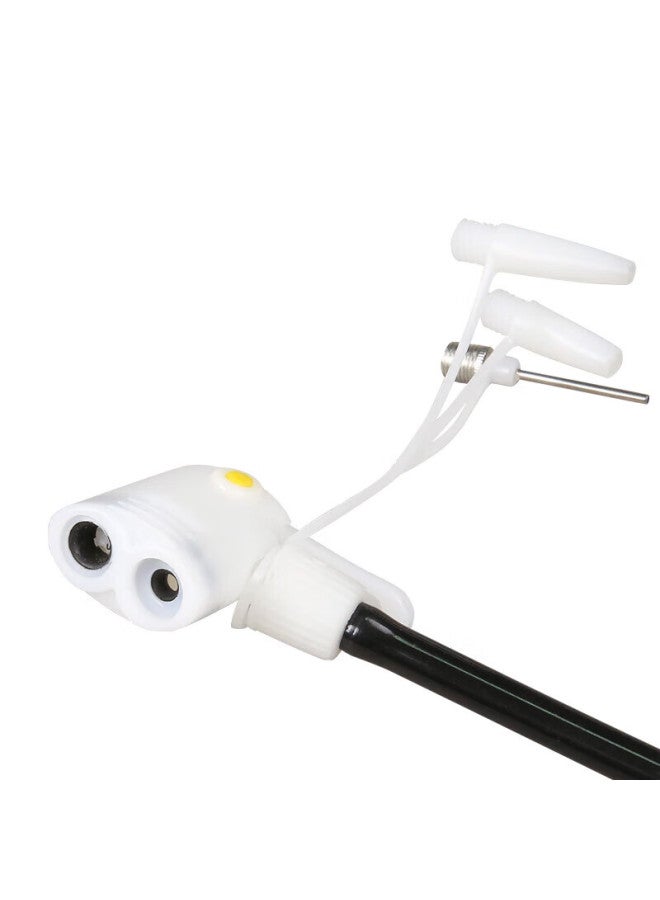 Forever Yongjiu Bicycle Pump, For Bicycles, Soccer, Basketball, Inflatable, Electric, Universal Air Hose, Short, Black - Image 3