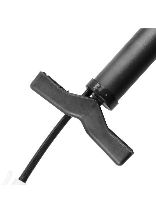 Forever Yongjiu Bicycle Pump, For Bicycles, Soccer, Basketball, Inflatable, Electric, Universal Air Hose, Short, Black - Image 4