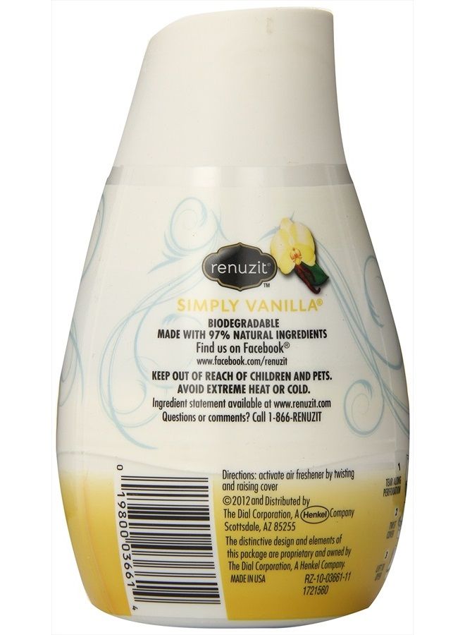 renuzit معطر هواء سوانز، فانيليا، زهر المشمش واللوز، صلب، 7 أونصة (علبة من 12)  - Image 2