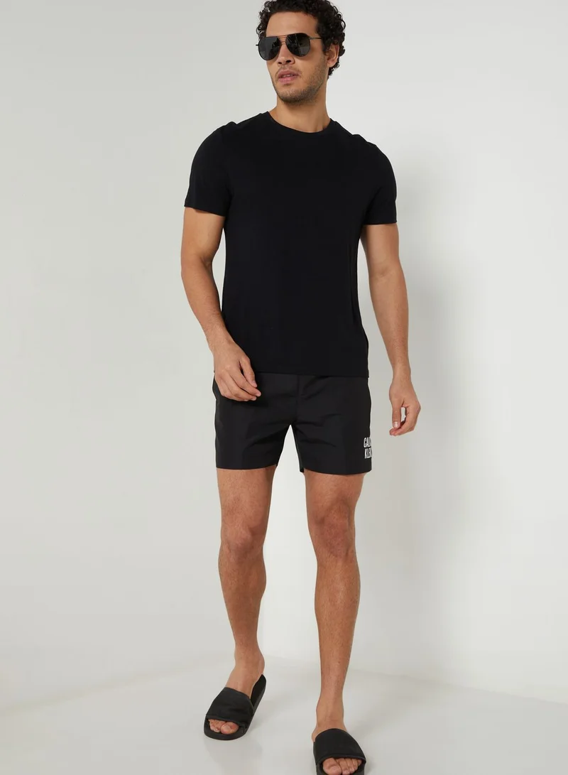 CALVIN KLEIN Logo Swim Shorts