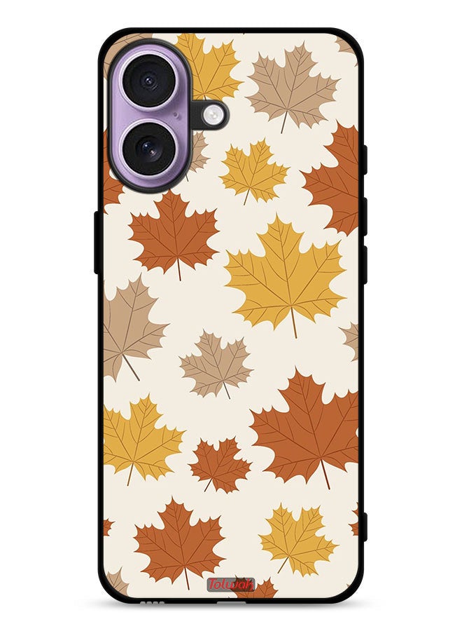 Tolwak Apple iPhone 17 Protective Case Cover Autumn Leaves - Image 1