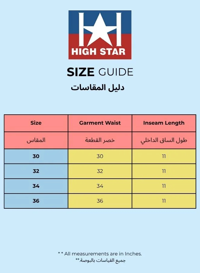 HIGH STAR Women's Black 100% Cotton Solid Cropped Shorts