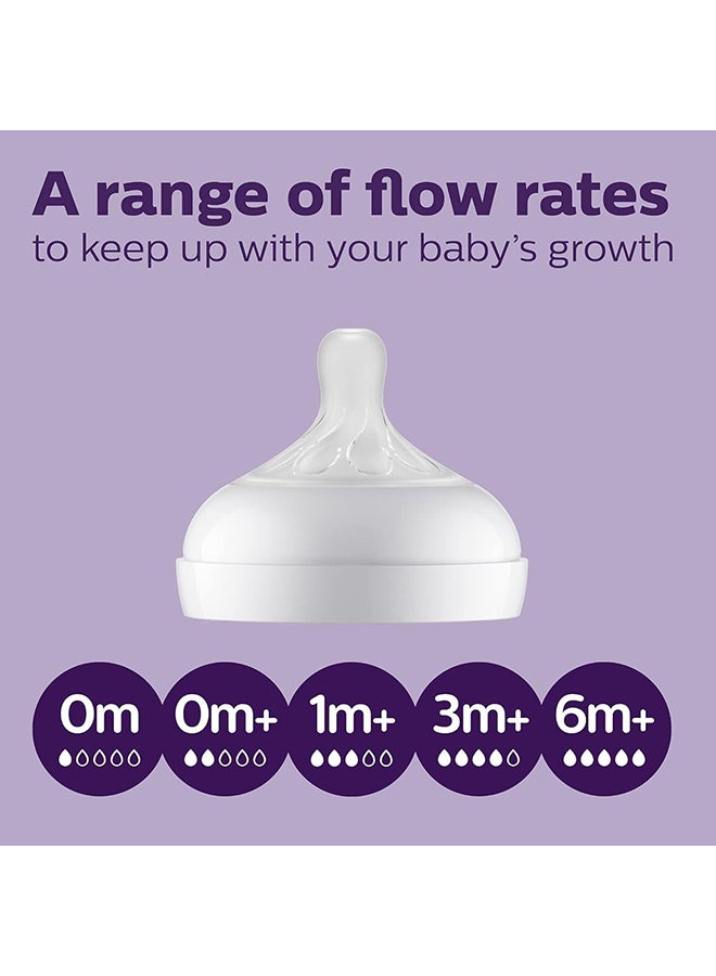 Philips Avent Natural Response Baby Milk Bottle With AirFree Vent 260 ML - Image 3