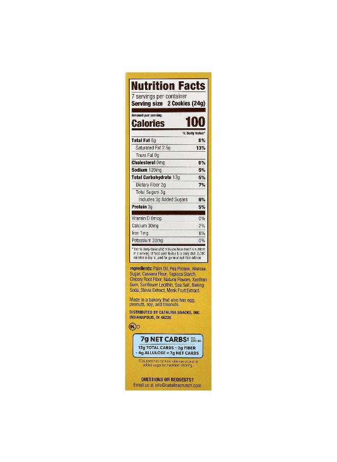 CATALINA CRUNCH Catalina Crunch, Sandwich Cookies, Vanilla Creme, 14 Cookies, 5.92 oz (168 g)  - Image 2