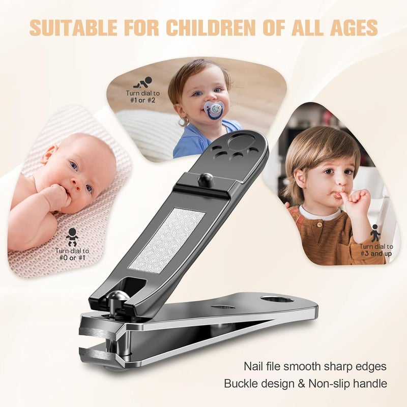 FERYES Kids Nail Clippers  Small Jaw Precise Baby Nail Trimmer Fingernail Clippers for Toddler Child Infant  Safe  Precise Nail Grooming Tool for Baby - Image 5