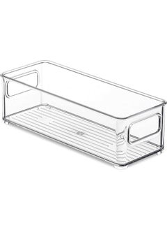 Arabest 8 Pack Plastic Food Storage Bins - Refrigerator Organizer with Handles for Pantries, Refrigerators, Kitchens, Countertops, Cabinets - Clear Plastic Bpa-Free Food Storage Shelves  - Image 4