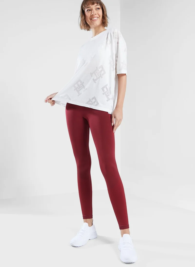 TOMMY HILFIGER Shiny Seamless Legging