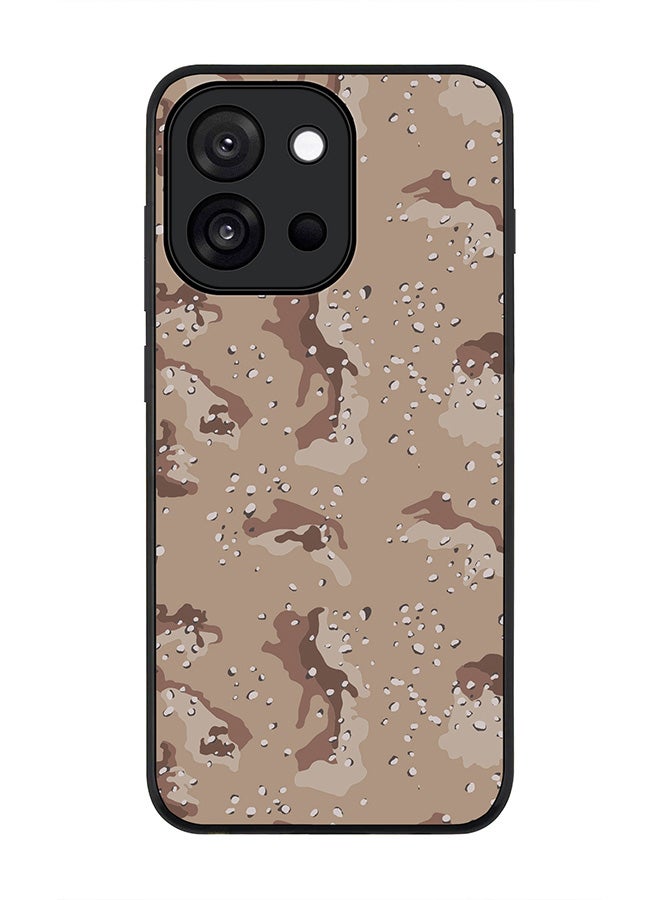 For OnePlus 13s / 13T Case,Slim fit Camera Protection, Shockproof Thin Phone cover  - Desert Storm Camo