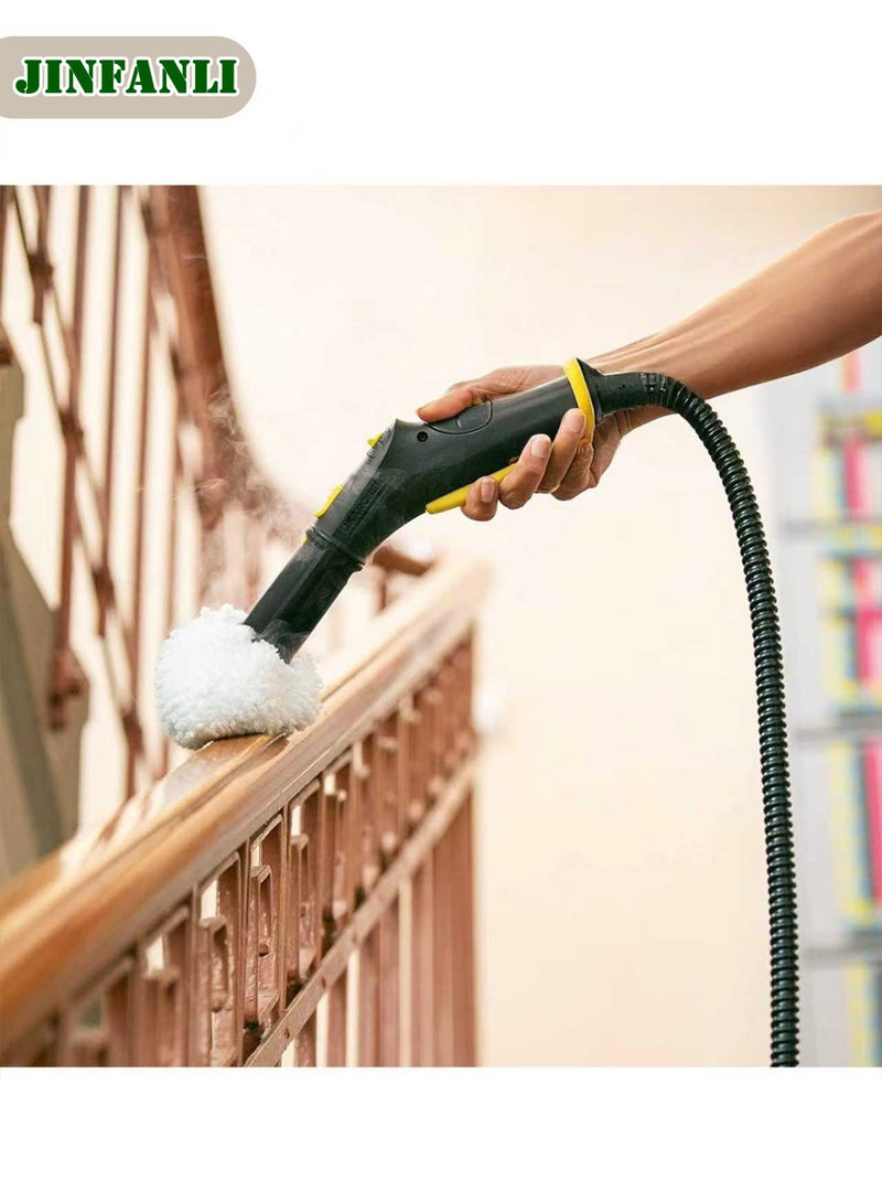 جين فان ل أنا منظف ​​البخار SC3، فلتر منظف البخار SC3 البلاستيكي، JE2.863-018، فلتر إزالة الترسبات الكلسية أبيض/أسود، ما عليك سوى إدخال الفلتر والضغط على زر إعادة الضبط - مناسب لـ Karcher - Image 3